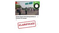 Cek Fakta Bendera Merah Putih dilarang berkibar di PIK