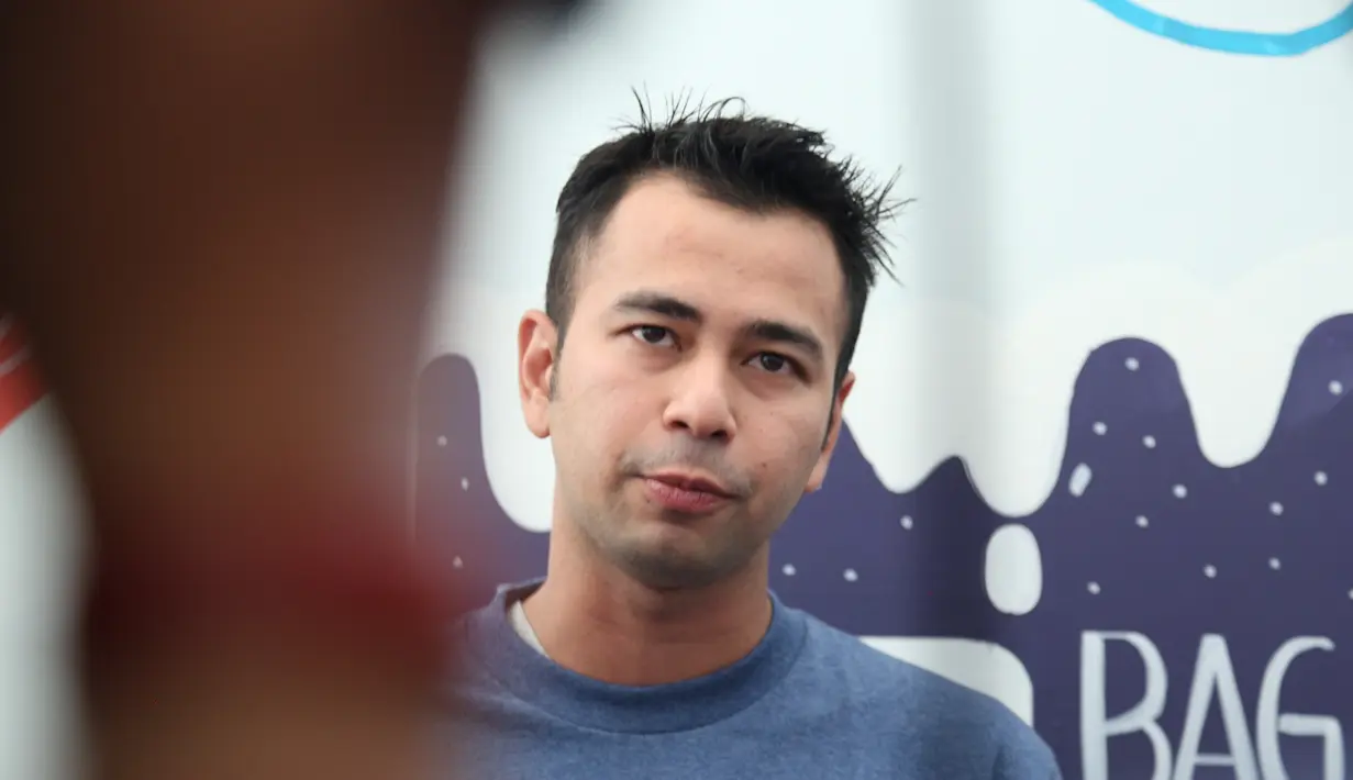 Instagram meluncurkan #KomenBaik di Central Park, Jakarta Barat, Rabu (27/9/2017), Raffi memberikan tanggapannya terkait komentar-komentar negatif di sosial media yang selama ini menyerang dirinya serta keluarganya. (Nurwahyunan/Bintang.com)