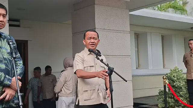 Menteri Koordinator Bidang Hilirisasi dan Transisi Energi Bahlil Lahadalia dan dan Menteri Perumahan dan Kawasan Permukiman (PKP) Maruarar Sirait.