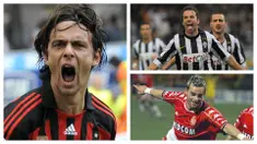 Liga Champions yang secara resmi dimulai pada musim 1992/1993 telah mencatat banyak pemain haus gol yang bersaing menjadi yang terbaik di benua biru. Tak terkecuali para pemain Italia. Berikut 7 pemain Italia pencetak gol terbanyak dalam sejarah Liga Champions. (Kolase Foto AFP)