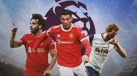 Premier League - Mohamed Salah, Cristiano Ronaldo, Harry Kane (Bola.com/Adreanus Titus)