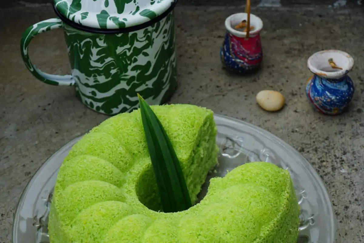 bolu kukus pandan