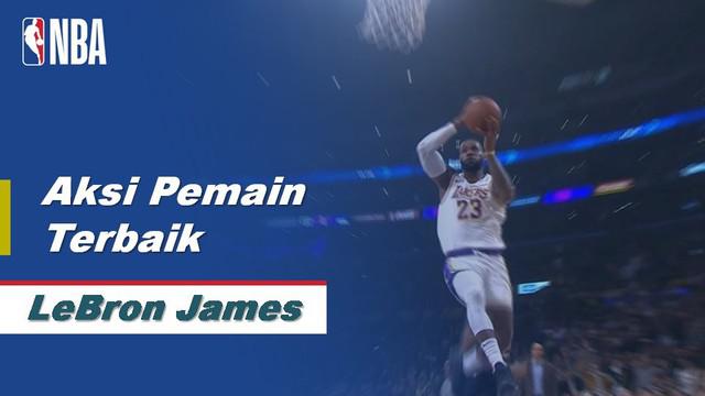 Berita Video Aksi Terbaik LeBron James Saat La Lakers Kalahkan Phoenix Suns di NBA 117-107
