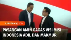 Pasangan Anies Baswedan - Muhaimin Iskandar menggagas visi misi Indonesia adil makmur untuk semua di dalam kontestasi Pilpres 2024. Pemerataan pertumbuhan ekonomi penting dilakukan untuk menjaga persatuan bangsa.