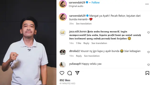 Postingan Ruben.