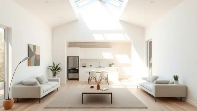Rumah dengan Konsep Open Space dan Skylight