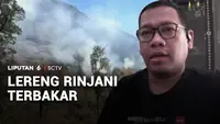 Kebakaran Melanda Lereng Gunung Rinjani, Jalur Pendakian Torean Ditutup