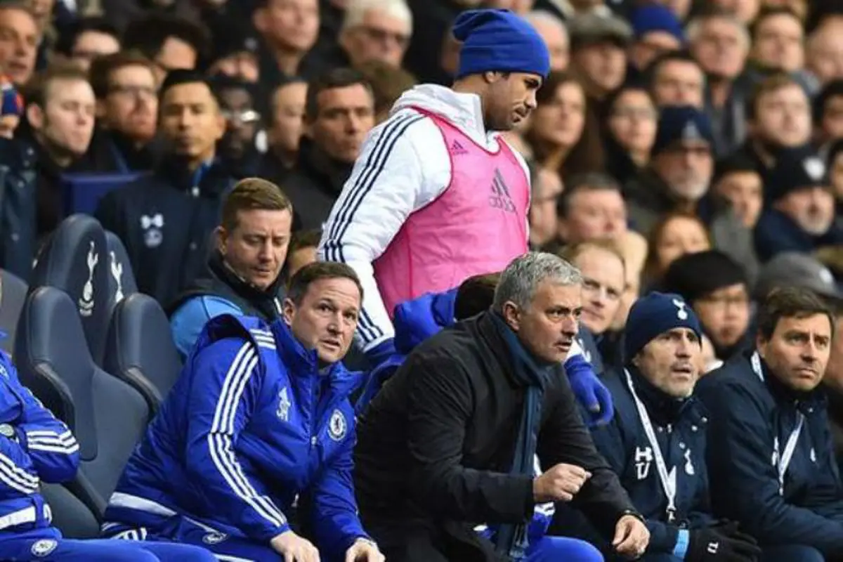 Diego Costa dan Jose Mourinho