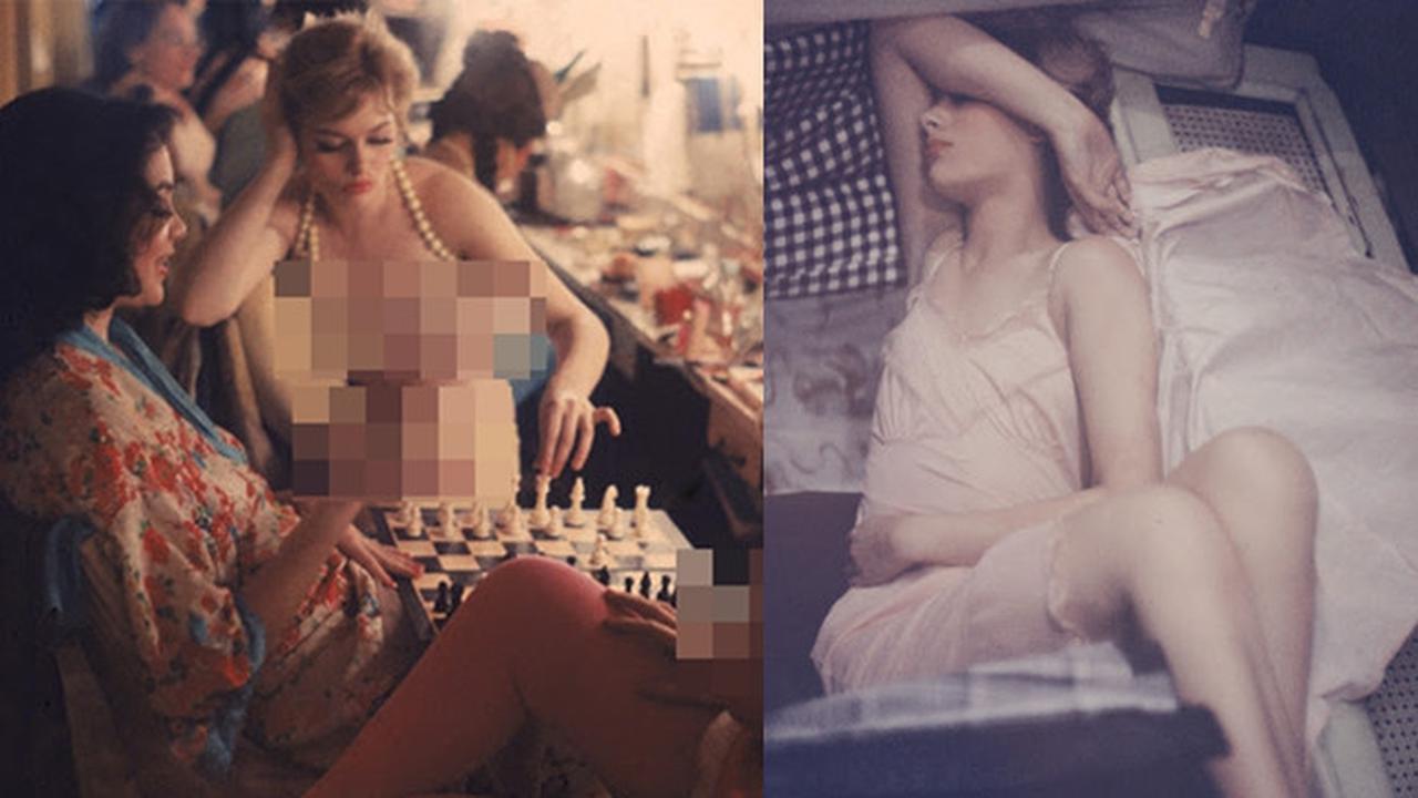 6 Potret Aktivitas Penari Diskotek Era 1950 di Belakang Panggung