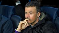 Pelatih Barcelona asal Spanyol, Luis Enrique. (AFP/Lluis Gene)