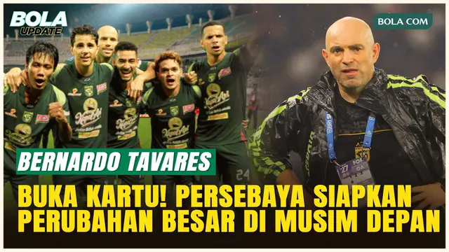 Bernardo Tavares: Bukan Janji Juara, Tapi Kerja Keras Bangun Persebaya Surabaya!