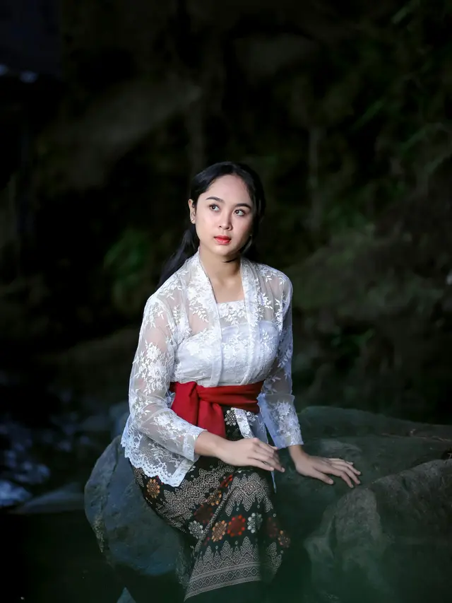 Ilustrasi baju kebaya