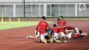Laga antara timnas Indonesia melawan China akan berlangsung di Stadion Utama Gelora Bung Karno (SUGBK), Jakarta pada Kamis (5/6/2025) pukul 20.45 WIB. (Liputan6.com/Angga Yuniar)