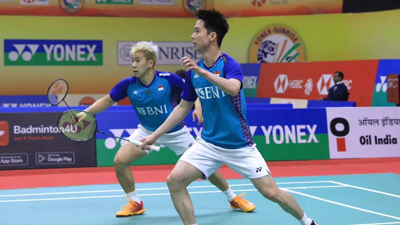 Marcus Fernaldi/Kevin Sanjaya Sukamuljo - India Open 2023