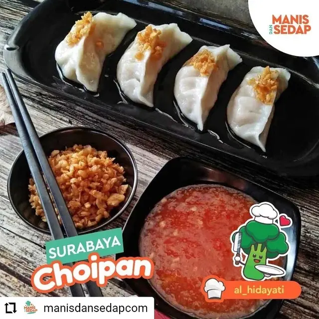 Choipan Temurun Bercitarasa Otentik, Bahannya Didatangkan Langsung dari Kalimantan Barat