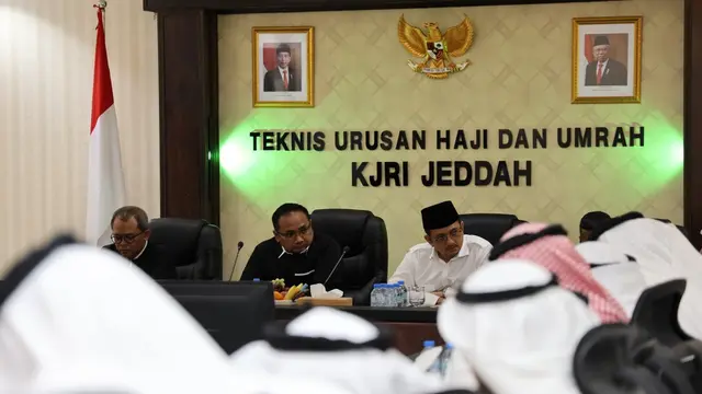 Menag Rapat dengan Masyariq Terkait Pelayanan Puncak Haji di Armuzna
