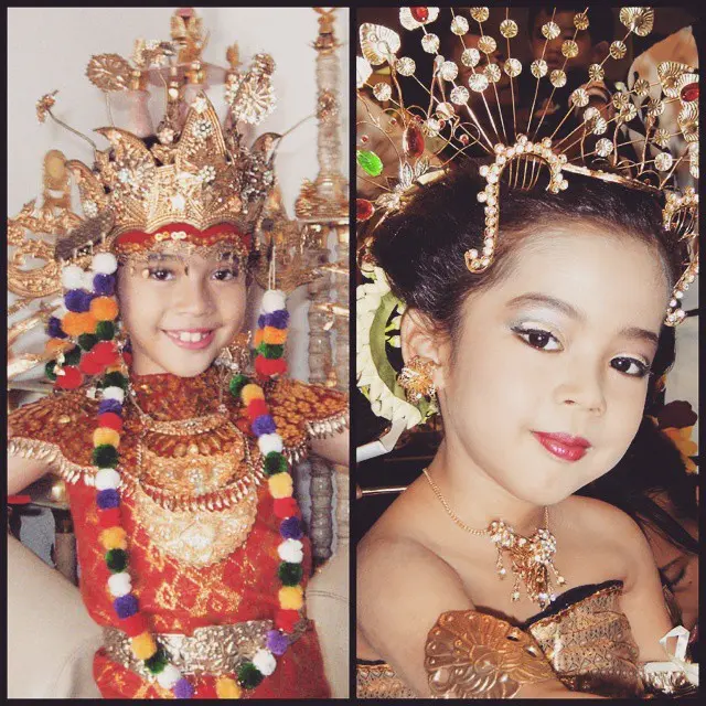 6 Potret Masa Kecil Fay Nabila IMB, Imut dan Menggemaskan