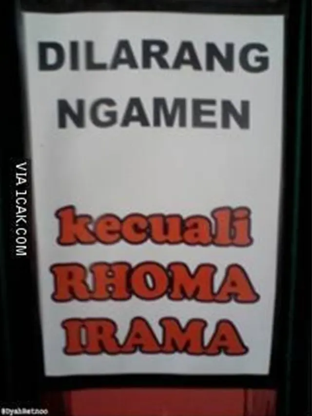 6 Peringatan Dilarang Ngamen Kecuali Lagu Dangdut Ini Kocak