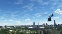 Stadion GBK Jakarta di Microsoft Flight Simulator (Microsoft Flight Simulator)