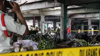 Kebakaran Pasar Induk Kramat Jati, Pedagang: Api Menyebar Cepat karena Angin Kencang