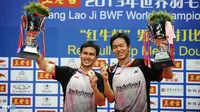 Menang Mudah, Hendra/Ahsan Rebut Gelar Juara