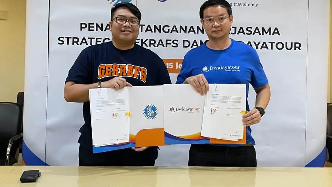Travel Agent Kolaborasi dengan Gekrafs untuk Dukung Ekonomi Kreatif Menuju Indonesia Emas 2045