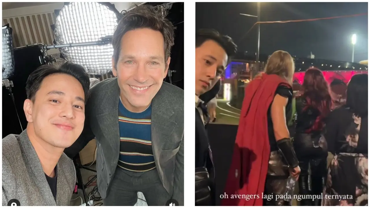 Billy Davidson berkesempatan menghadiri gala premiere film Ant-Man and the Wasp: Quantumania