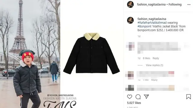 7 Fashion Rafathar Anak Raffi Ahmad dan Nagita Slavina, Harganya Fantastis