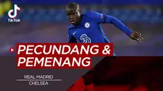 Berita video tiktok Bola.com tentang pemain yang tampil layaknya pemenang dan pecundang pada duel Chelsea vs Real Madrid.
