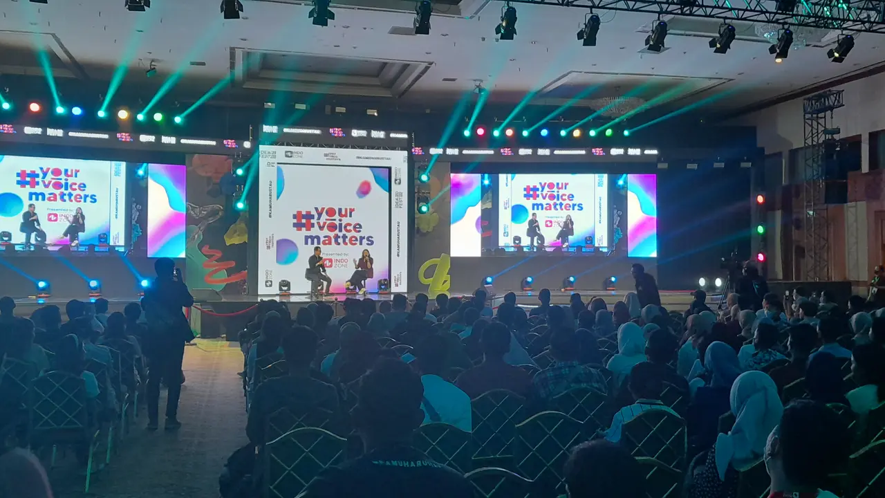 Wishnutama di acara Ideafest 2022