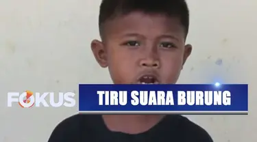 Bocah asal Blora, Jawa Tengah, mahir tiru berbagai macam suara burung tanpa diajari.