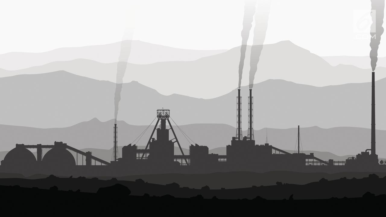 Ilustrasi tambang migas