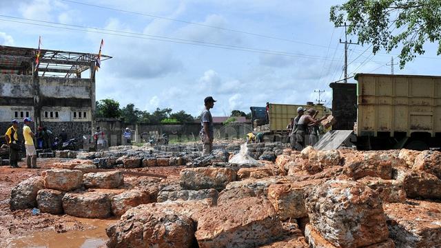 Lokasi pengepul karet Jambi
