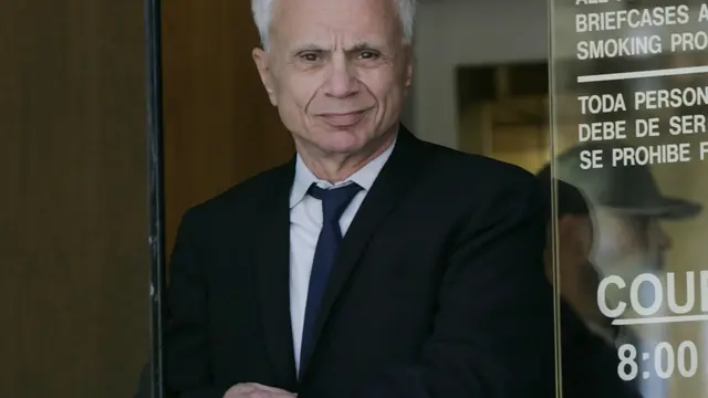 Aktor Robert Blake yang dijatuhi hukuman atas pembunuhan istrinya. (AP/Nick Ut)