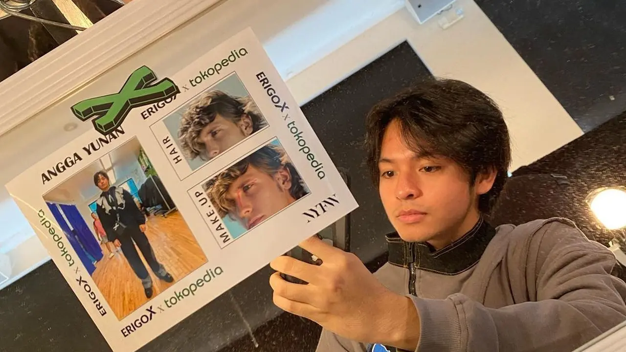 Angga Yunanda di New York Fashion Week Spring/ Summer 2023