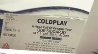 6 Editan Tiket Konser Ini Absurd Banget, Fans Coldplay Senyum Lebar (1cak)