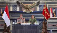 Kapolri dan Panglima TNI Bertemu Bahas Sederet Ancaman Keamanan