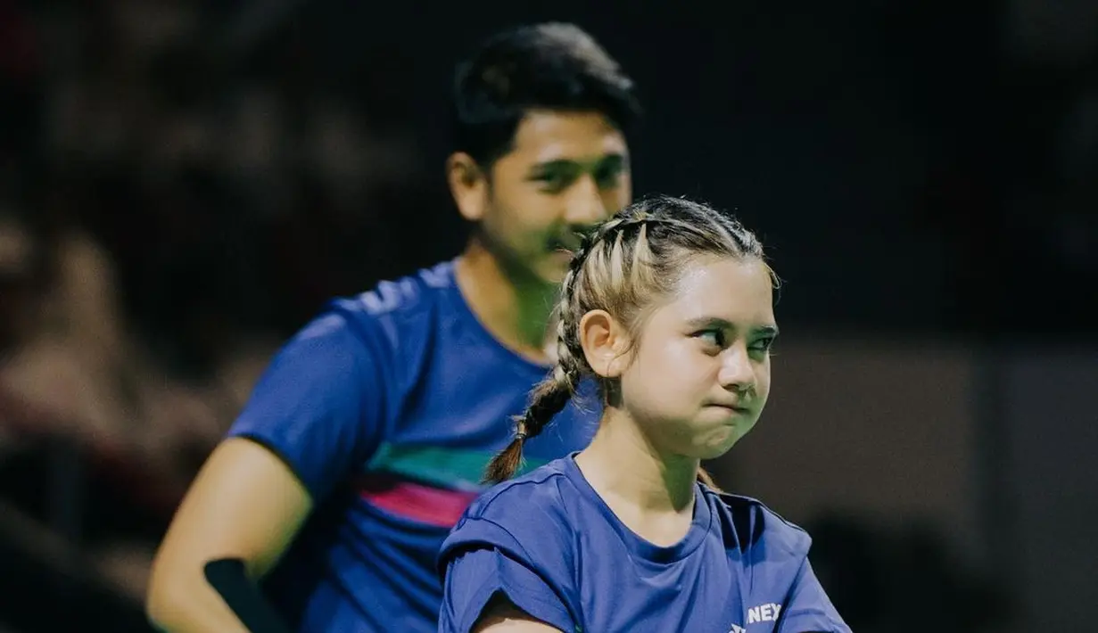 Rambut Ziva ditata dengan double braided yang kerap digunakan atlet saat pertandingan [@zivamagnolya]