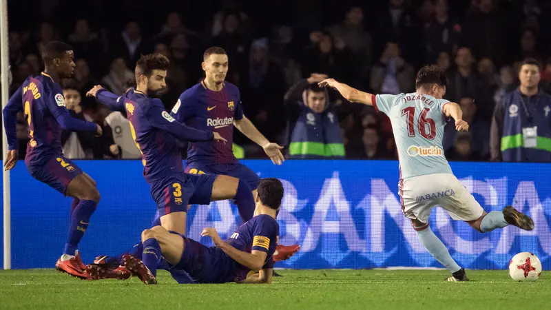 Barcelona Gagal Menang di Markas Celta Vigo