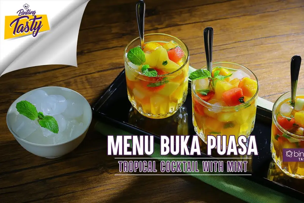 [Bintang] Menu Buka Puasa: Tropical Cocktail with Mint