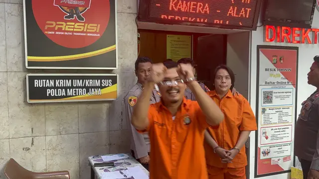 Para aktivis ditahan di Polda Metro Jaya (Liputan6.com/Ady Anugrahad