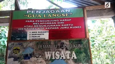 Gua Langse yang ada di Desa Giri Cahyo, Purwosari, Kabupaten Gunungkidul ini sering dikunjungi peziarah untuk bermeditasi.