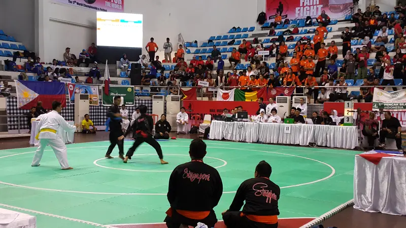 Kejuaraan Dunia Pencak Silat 2016 (Liputan6.com / Marco Tampubolon)