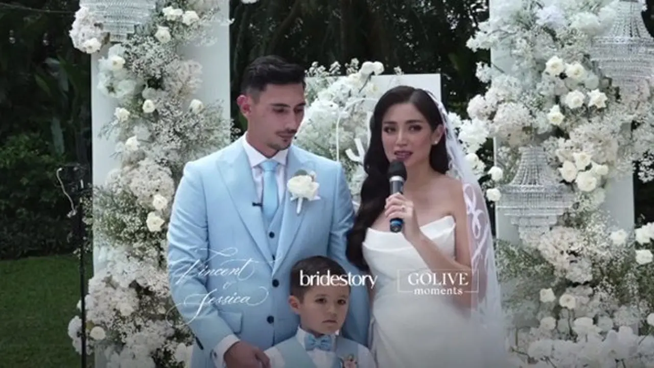 [Fimela] Jessica Iskandar dan Vincent Verhaag