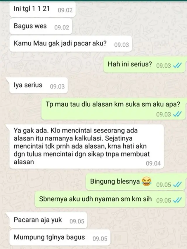 6 Chat Selamat Tahun Baru Ini Kocak, Bikin Ngakak