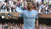 7. Gabriel Jesus (Manchester City) - 8 Gol. (AFP/Oli Scarff)