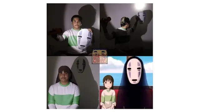 6 Cosplay Low Budget Jadi Karakter Animasi Studio Ghibli Ini Kelewat Unik