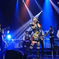 Konser Slank in Love, Via Vallen: Keren Bangetlah.