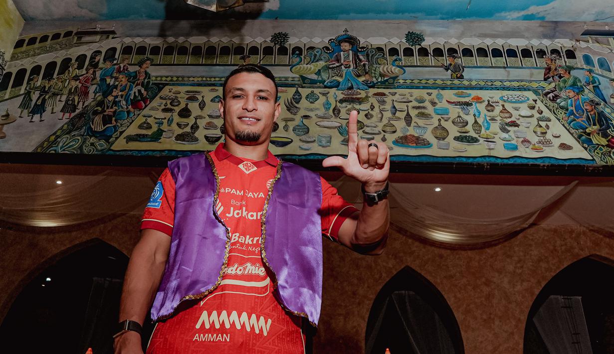 Alaeddine Ajaraie bergabung dengan Persija dengan status pinjaman dari klub Liga India, NorthEast United, hingga akhir musim. (Foto: Dok Persija)