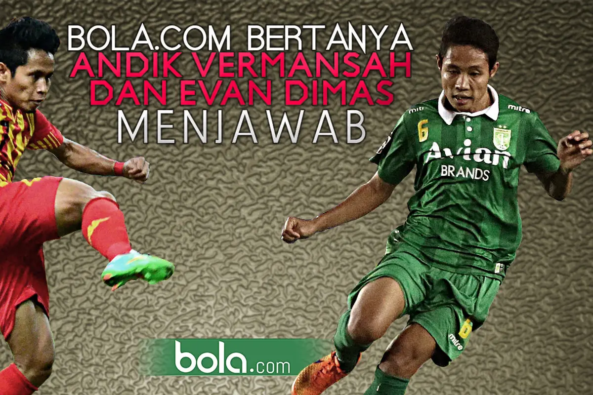 Bola.com Bertanya Andik Vermansah dan Evan Dimas Menjawab (Bola.com/Samsul Hadi)
